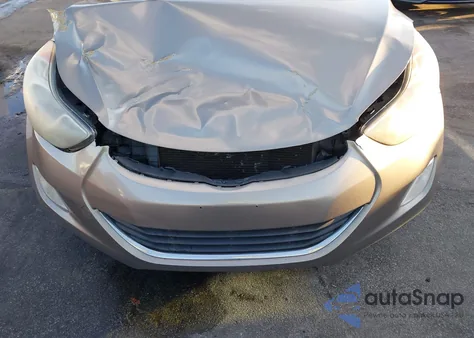 2013 Hyundai Elantra Gls z USA, uszkodzony, nr VIN 5NPDH4AE0DH368764